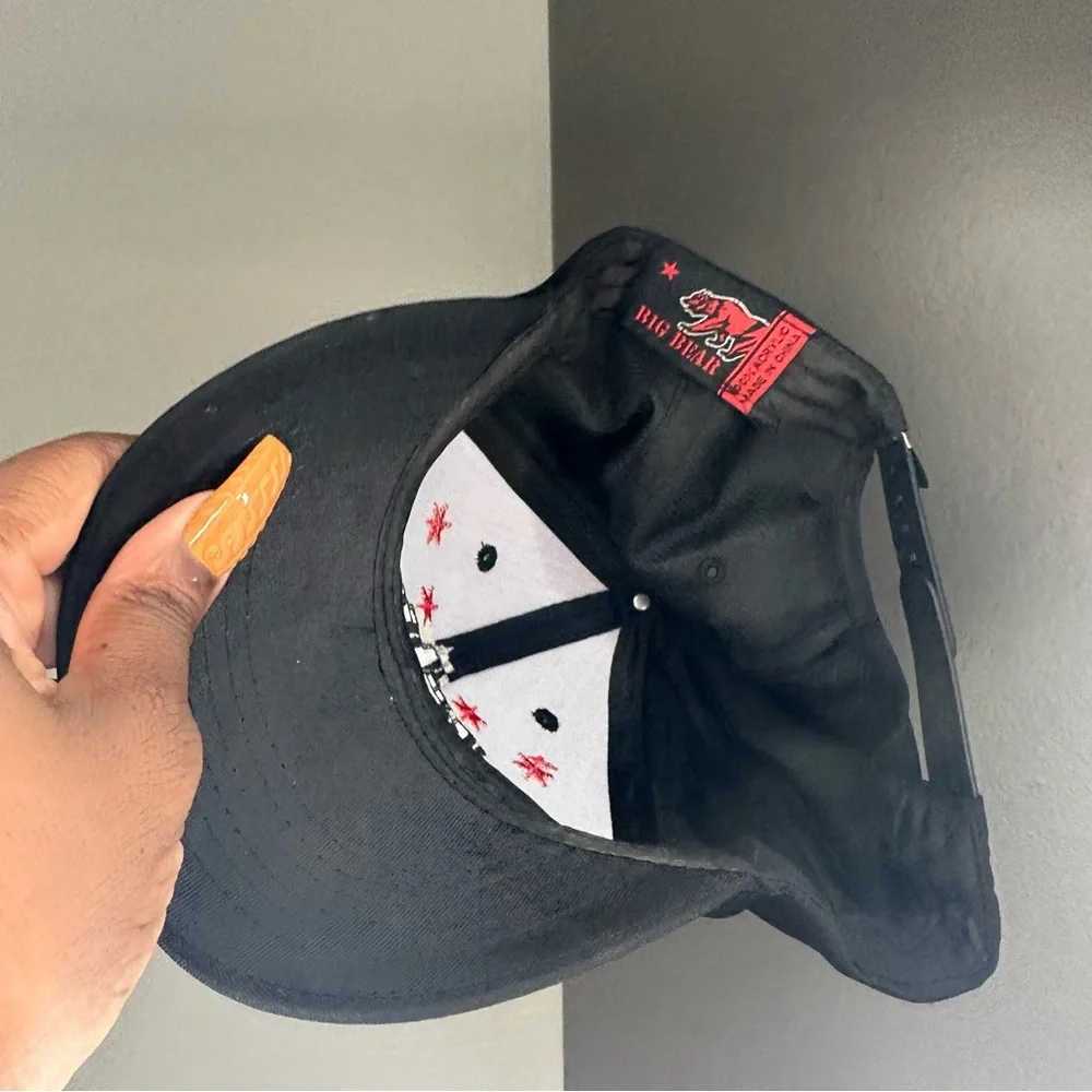 Chicago Black and Red Cap SAME DAY SHIP 💨🛫📦🤗 - Picture 8 of 9